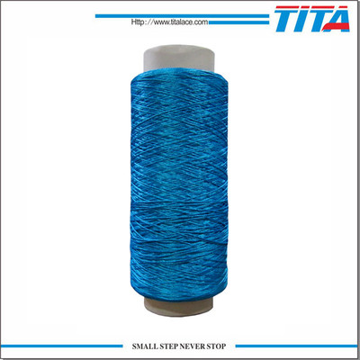 China shaggy carpet yarn,100% Polyester carpet yarn