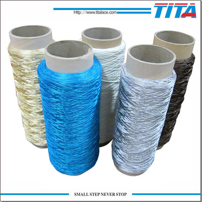 2014 New upholstery shaggy carpet yarn